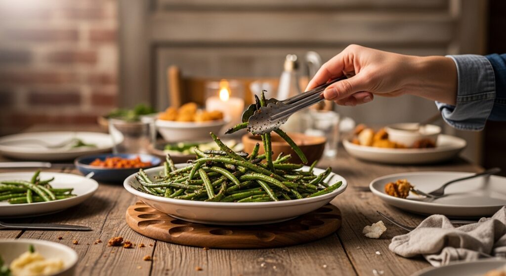 Blackened Green Beans Recipe – Crispy, Spicy, and Ready in 15 Minutes