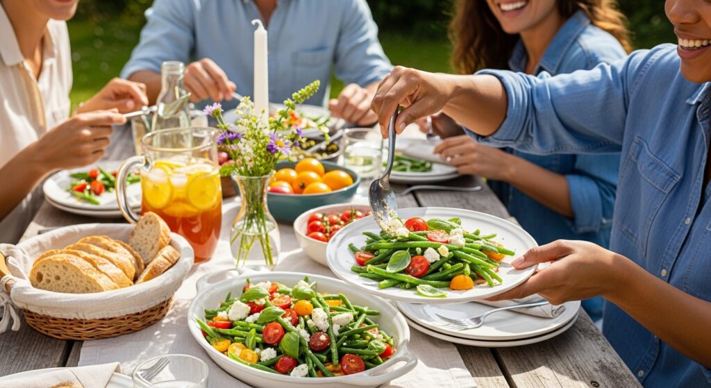 Warm lifestyle photo showing serving or enjoyment.